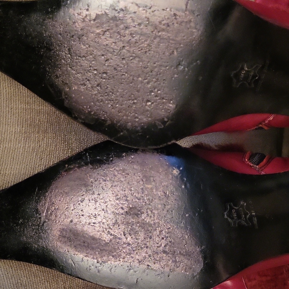 Vera Cuoio Italian Leather Boots With Real Rabbit Fur.  7.5 Size 38 - Picture 16 of 16